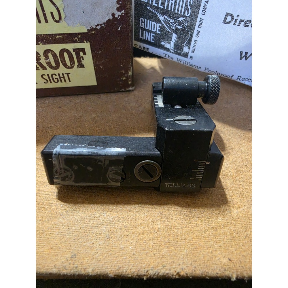 Williams FP 5X Receiver Sight for Ithaca 22 Lighting Rifle- COMPLETE